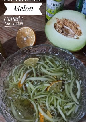 Foto resep Es Kuwut Melon
