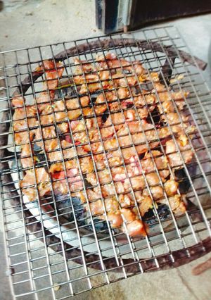 Hình của món Thịt ba chỉ nướng.