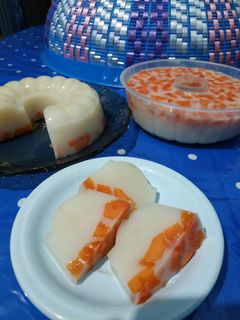 Foto resep Puding santan pepaya