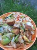 Cap cay topping telur