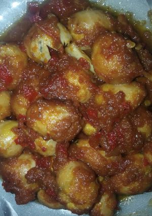 Foto resep Balado Telur puyuh