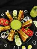 Smoked Paneer Tikka Sandwich