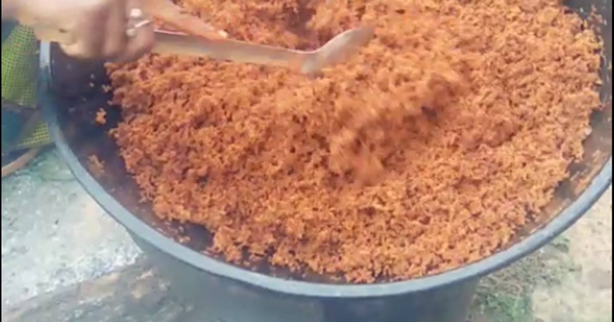 Meat floss Recipe by heedah cakes and pastries Cookpad
