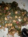 Chick Peas with Sukuma Wiki