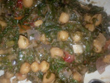 Chick Peas with Sukuma Wiki