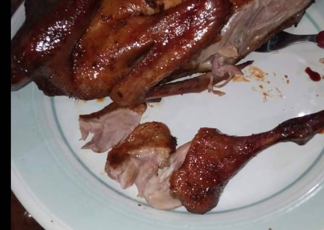 Bebek panggang madu