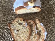 Una foto de budin es con manteca