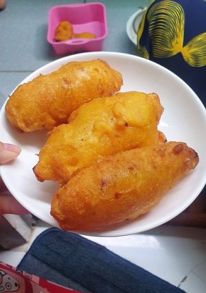 Hình của món Bánh chuối chiên.