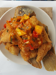 Foto resep Gurame krispi asam manis ala fe