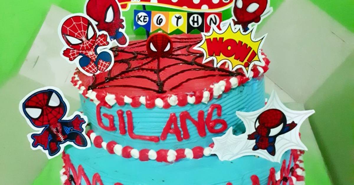 Resep Kue tart ulang tahun oleh Fadila Kitchen - Cookpad