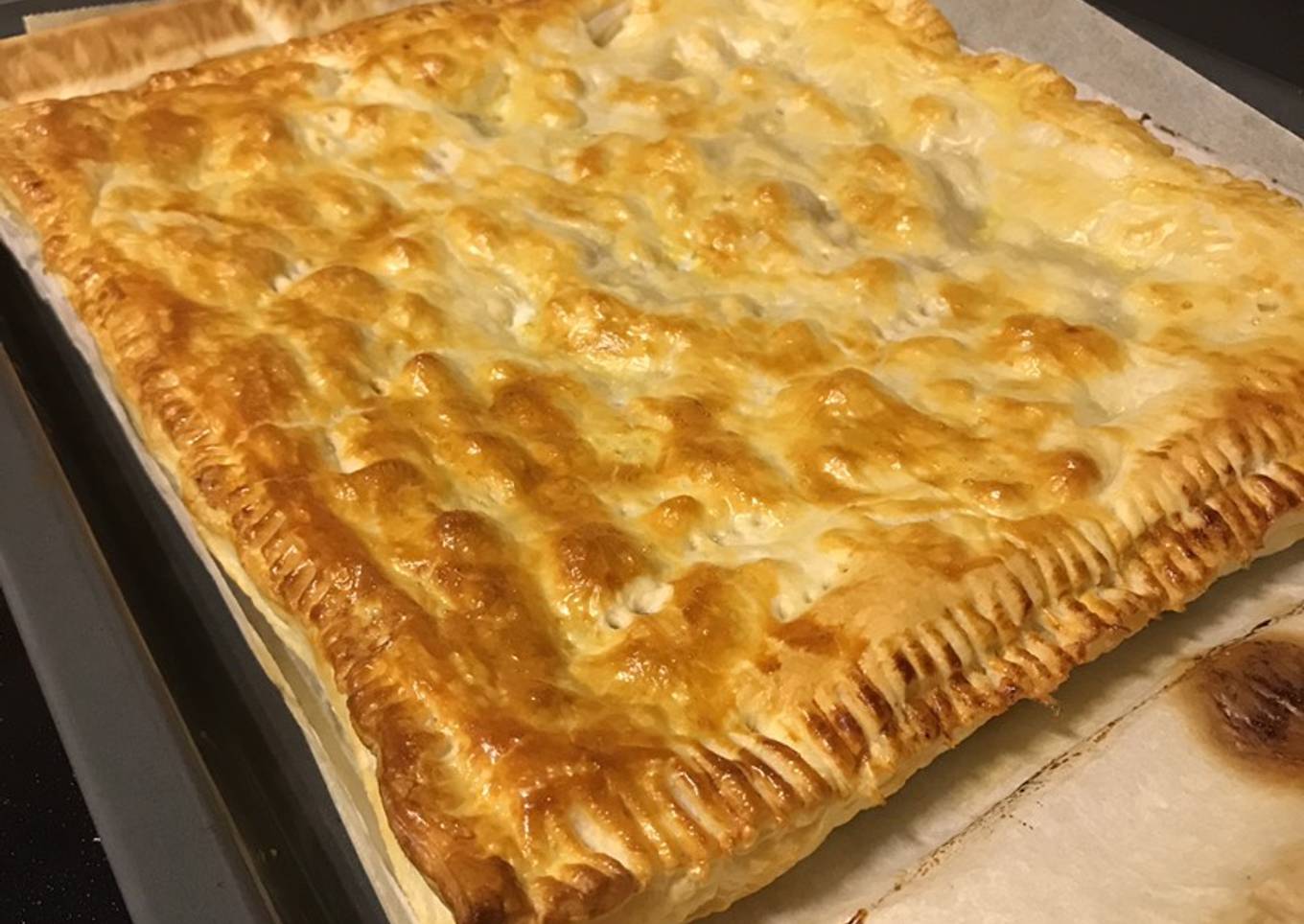 Empanadilla de pollo y bbq