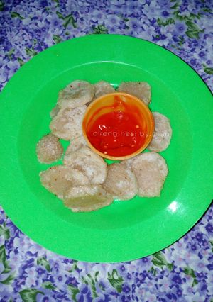 Foto resep 90.Cireng nasi