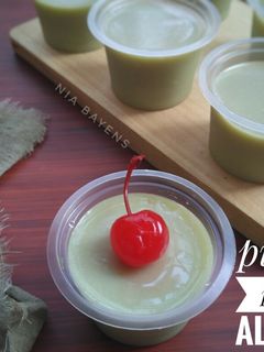 Foto resep Silky pudding (pop ice alpukat)