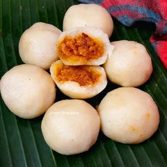 Sweet Dumpling or Mawa Pitha A picture of Sweet Dumpling or Mawa Pitha.