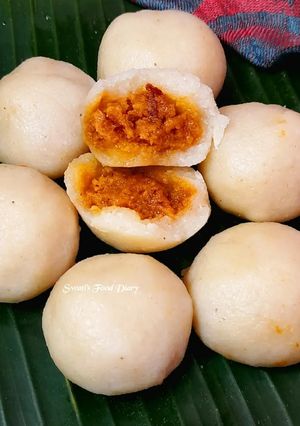A picture of Sweet Dumpling or Mawa Pitha.