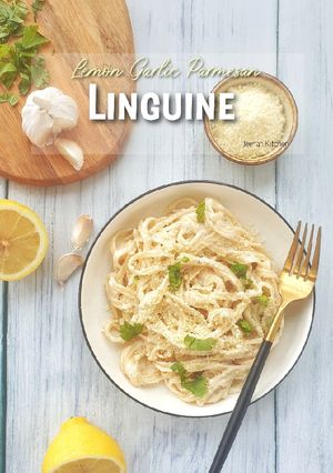 Gambar Lemon Garlic Parmesan Linguine