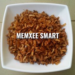 A picture of Toasted coconut flakes.