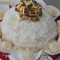 Una foto de ¡Tarta Raffaello sin horno! En 15 minutos