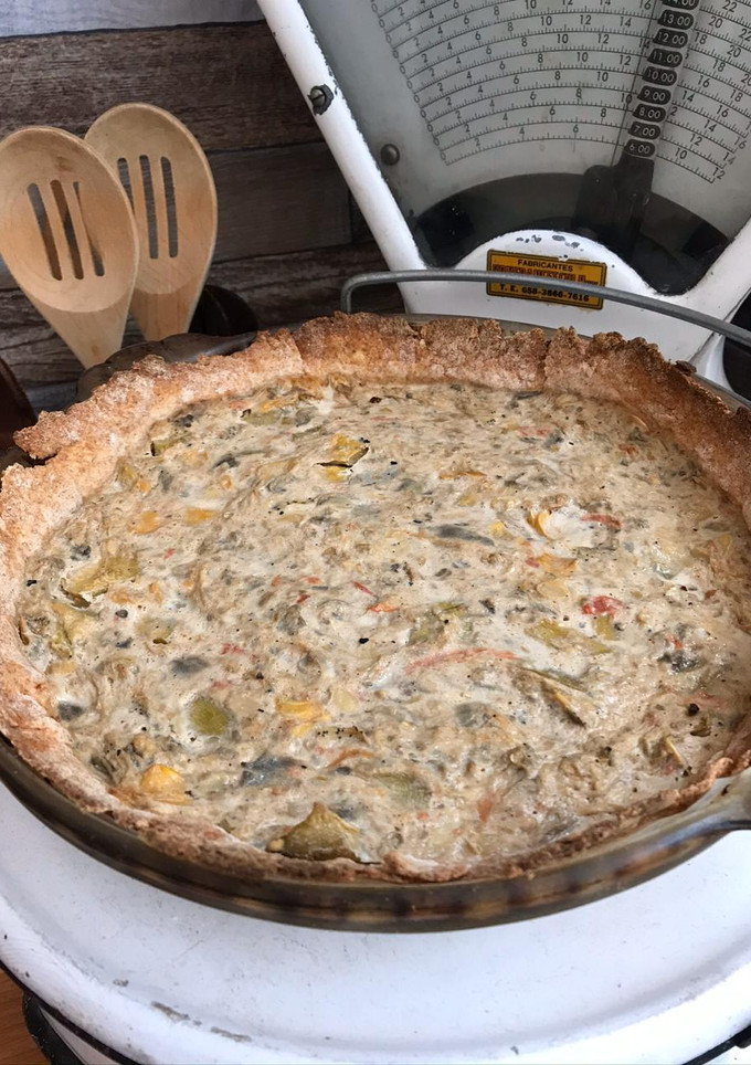 Una foto de Tarta de berenjena