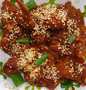 Resep 23. Dakgangjeong (Korean Spicy Chicken Wings), Menggugah Selera