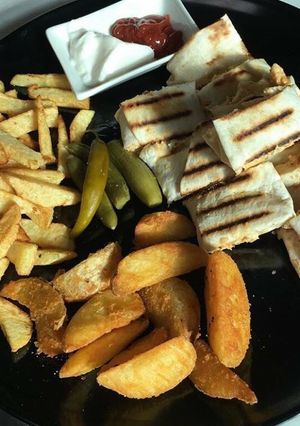 صورة لوصفة شاورما بيتية لذيذة