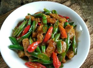 Foto resep OSENG BUNCIS TEMPE #pr_recookmantenelise