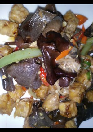 Foto resep Tumis Tempe Jamur