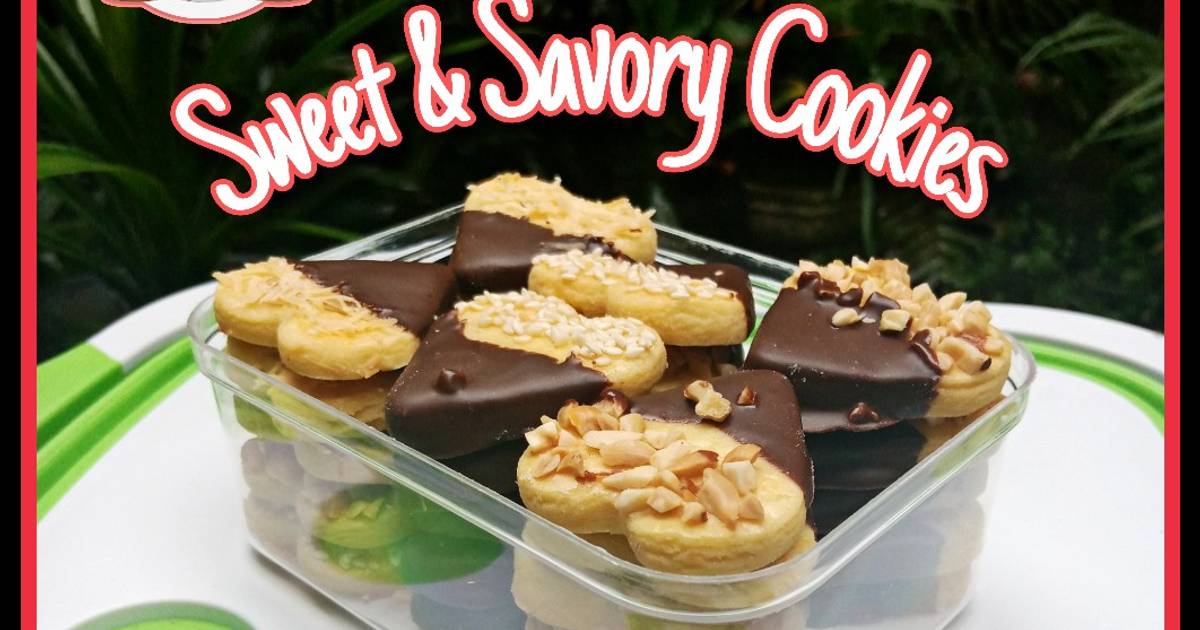 Resep Sweet & Savory Cookies 🍪 oleh Dapur Om Hansie Cookpad