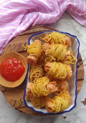 Foto resep 74. Mie Gulung Sosis