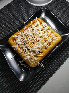Foto resep Waffle Vanila Topping Keju