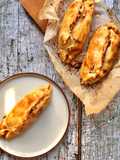 Veal and root vegetables pasties