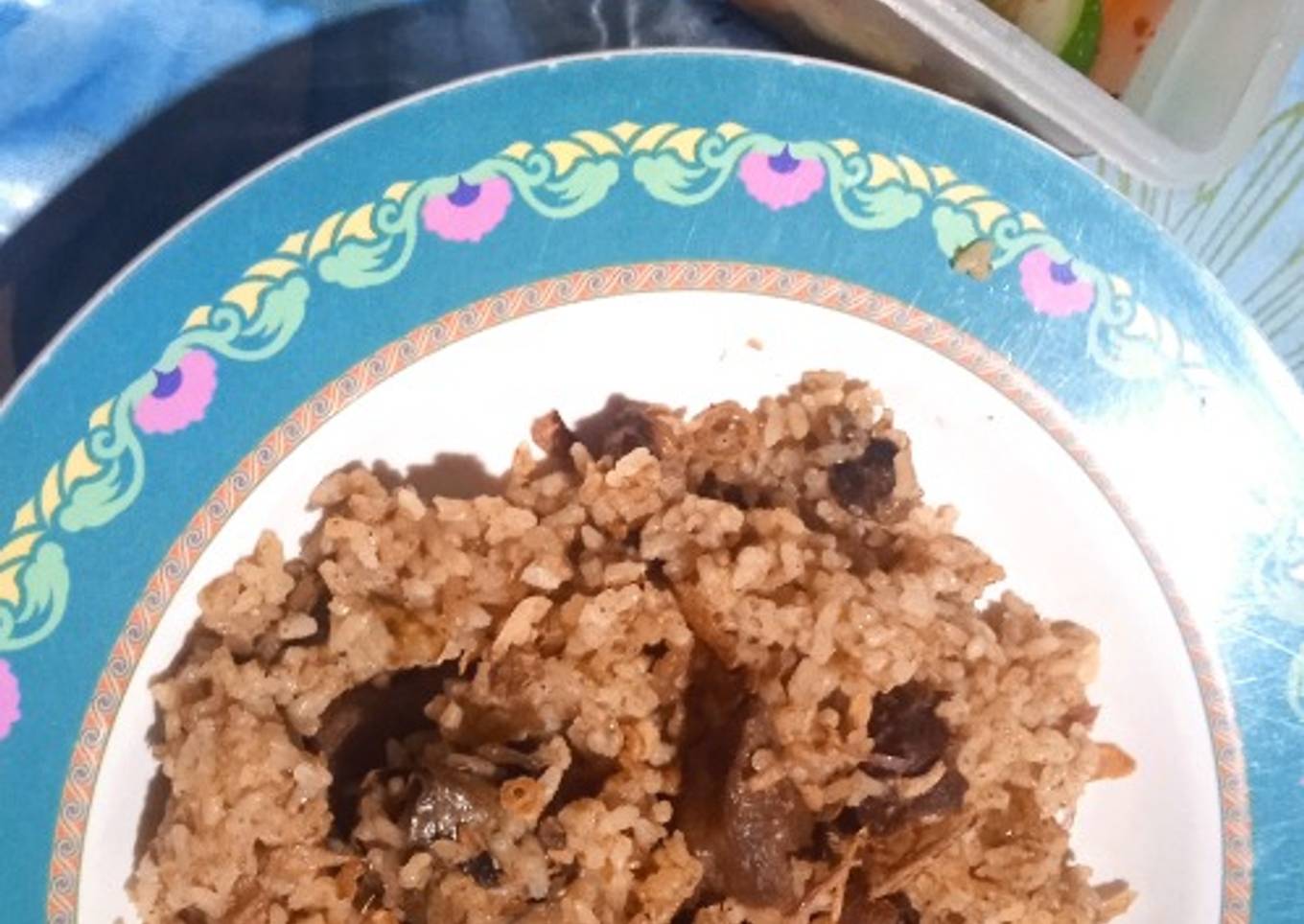 Nasi kebuli rice cooker