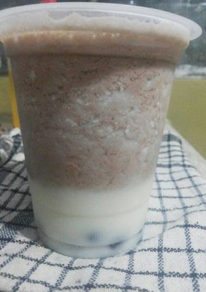 Foto resep Es Bubble kefir cream