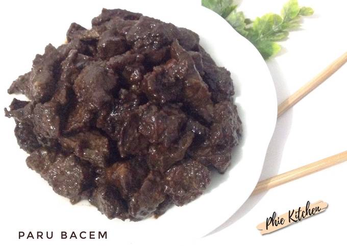Standar Resep membuat Paru Bacem #21 dijamin sedap