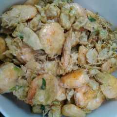 Udang telur arik রেসিপির প্রধান ছবি