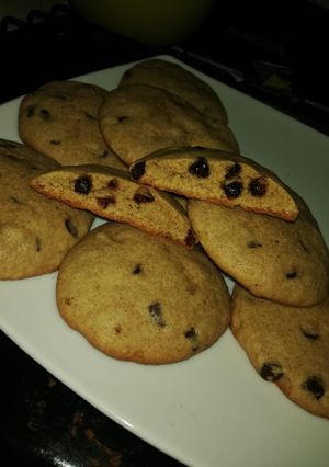 Una foto de Cookies integrales con chispas