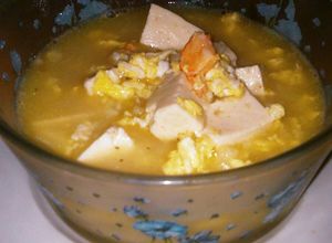 Foto resep Sup udang tahu telur