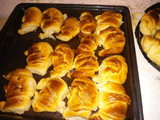 Medialunas de manteca (como las de panadería)