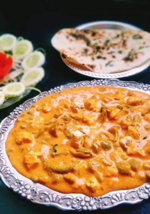 A picture of Jain veg korma.