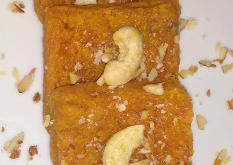 Gajar barfi