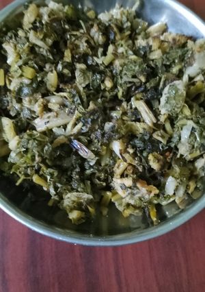 मूली की भुर्जी(mooli ki bhurji recipe in hindi) रेसिपी मुख्य फोटो