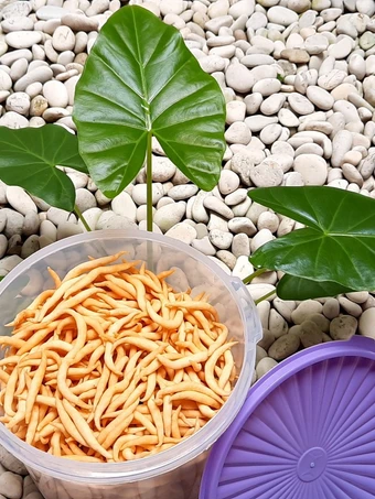 Easy Ways Prepare Recipes Telur gabus keju the Delicious Can Pamper Your Tongue.