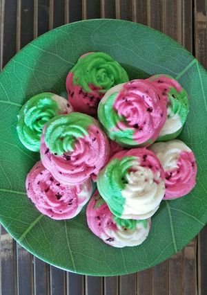 Foto resep Bolu kukus mawar 🌹🌹🌹