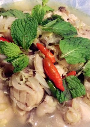 รูปของ ไก่รวนน้ำปลา