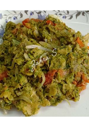 A picture of Masala Roti with leftover rotis.