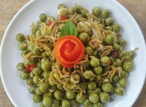 Foto resep Oseng Cepokak Teri Nasi