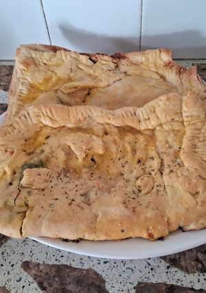 A picture of Zucchini Calzones.