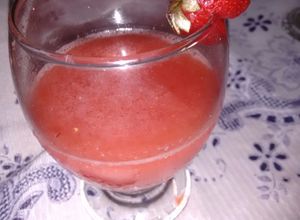 Una foto de Daikiri de frutillas
