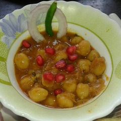 Chole(kabuli chana) A picture of Chole(kabuli chana).