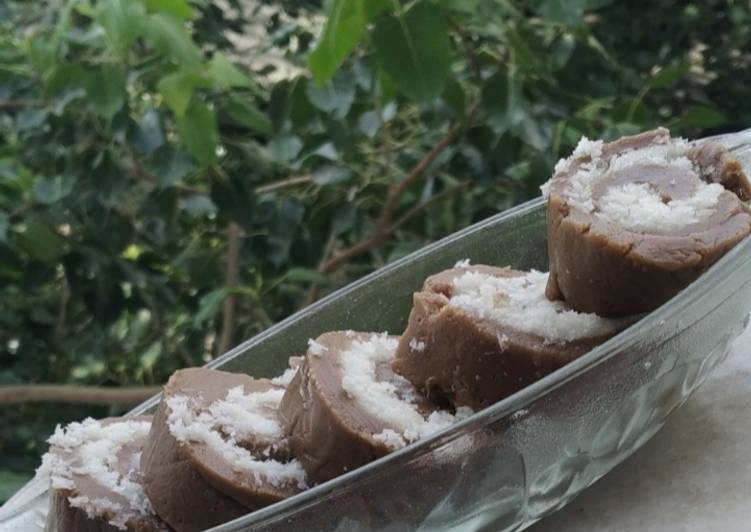 Recipe of Homemade Coconut Swiss rolls